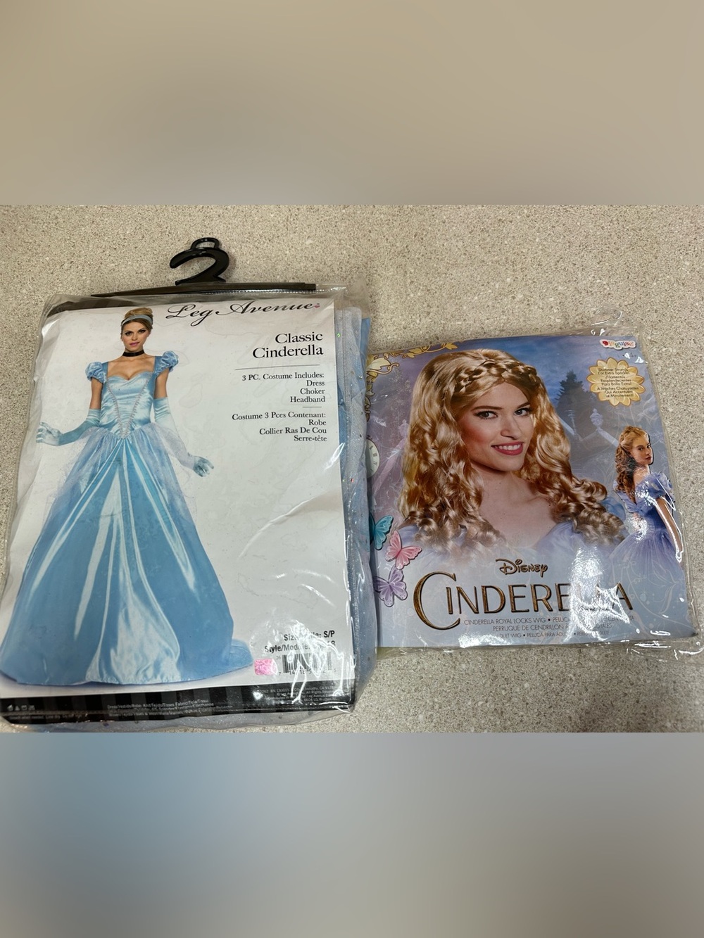 Leg Avenue Classic Cinderella Costume in Light Blue and White